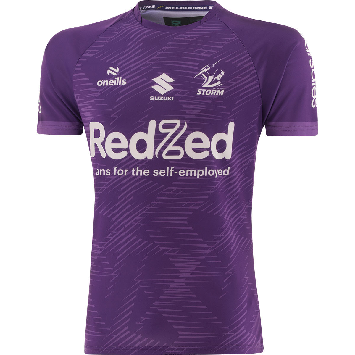 Melbourne Storm 2025 Mens Training T-Shirt Purple