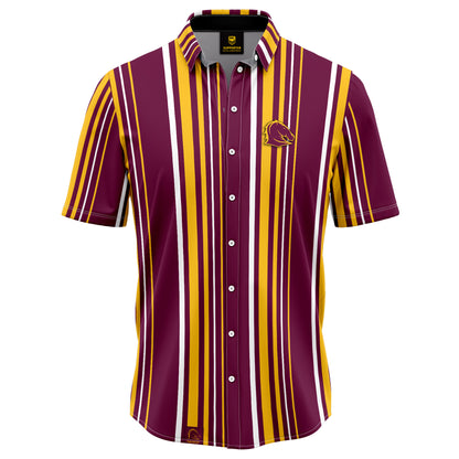 Brisbane Broncos Mens Sorrento Party Shirt