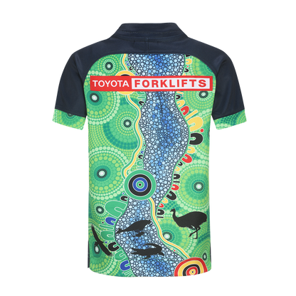 Canberra Raiders 2024 Kids Replica Indigenous Jersey - View 2