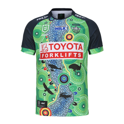 Canberra Raiders 2024 Mens Replica Indigenous Jersey