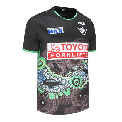 Canberra Raiders 2024 Mens Indigenous Run Out Tee