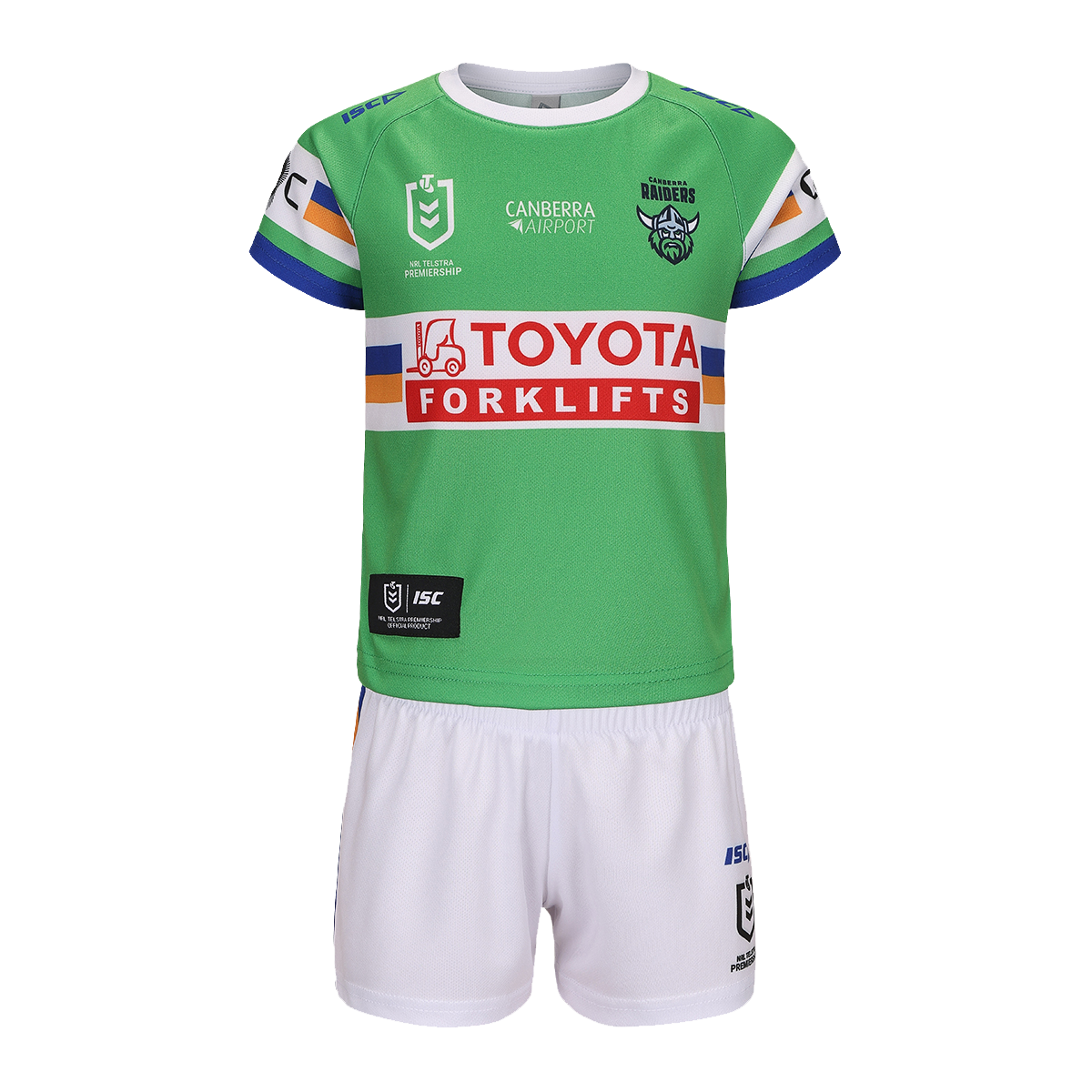 Canberra Raiders 2025 Toddler Home Jersey Set