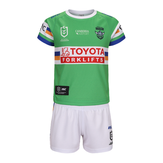 Canberra Raiders 2025 Toddler Home Jersey Set