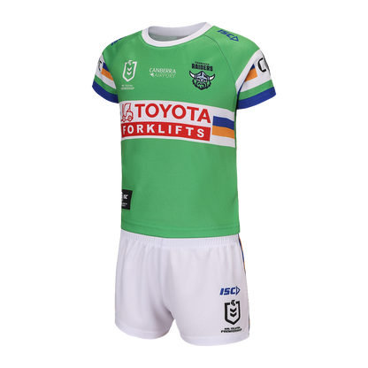 Canberra Raiders 2025 Toddler Home Jersey Set