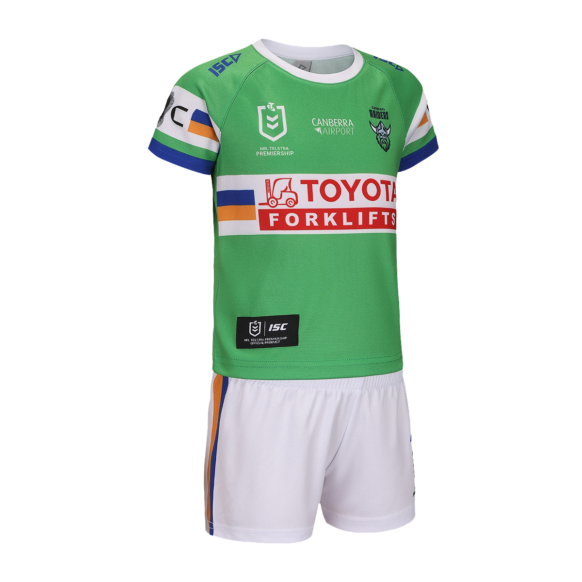 Canberra Raiders 2025 Toddler Home Jersey Set