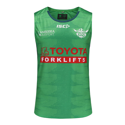 Canberra Raiders 2025 Mens Training Singlet