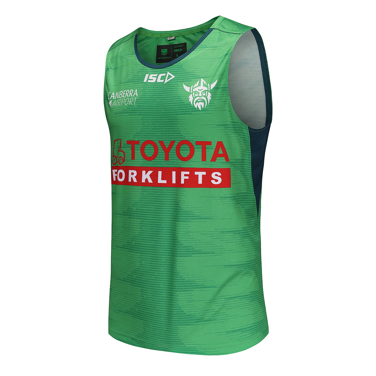 Canberra Raiders 2025 Mens Training Singlet