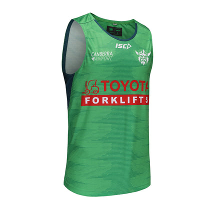 Canberra Raiders 2025 Mens Training Singlet