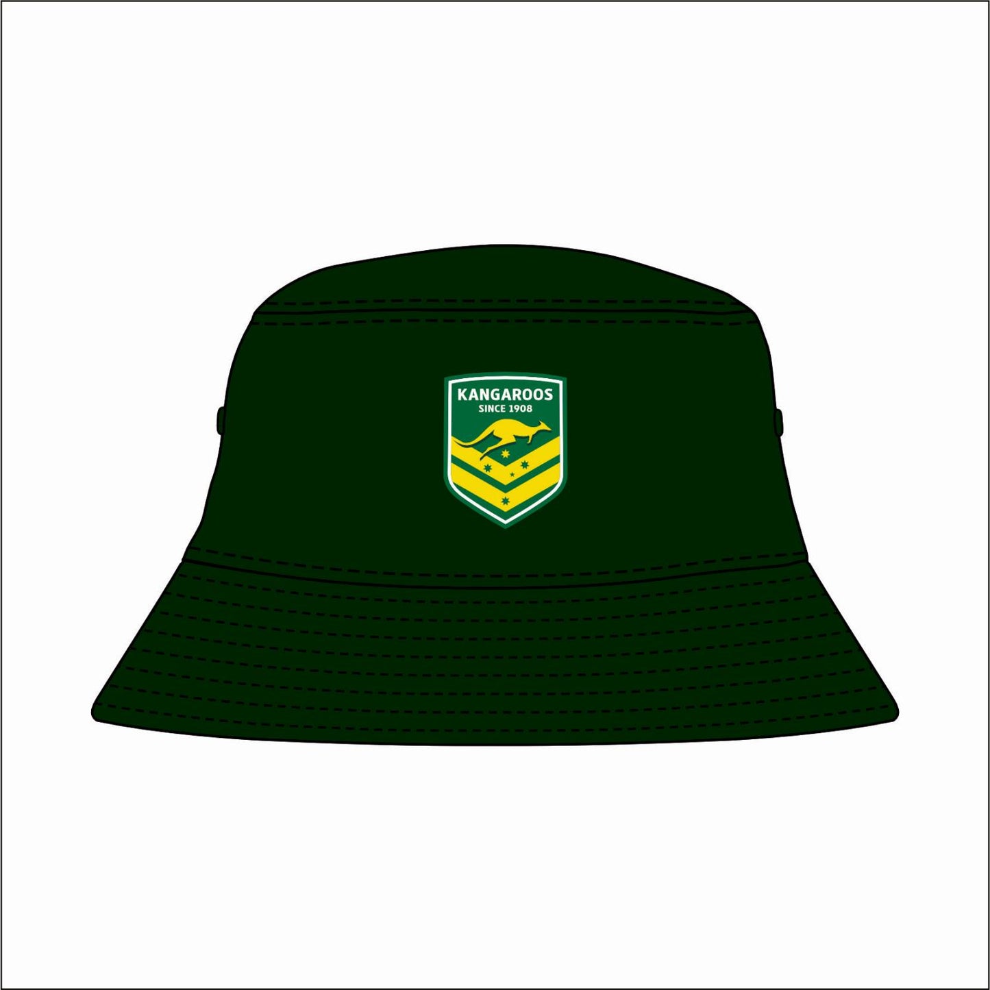 Australian Kangaroos 2024 Bucket Hat