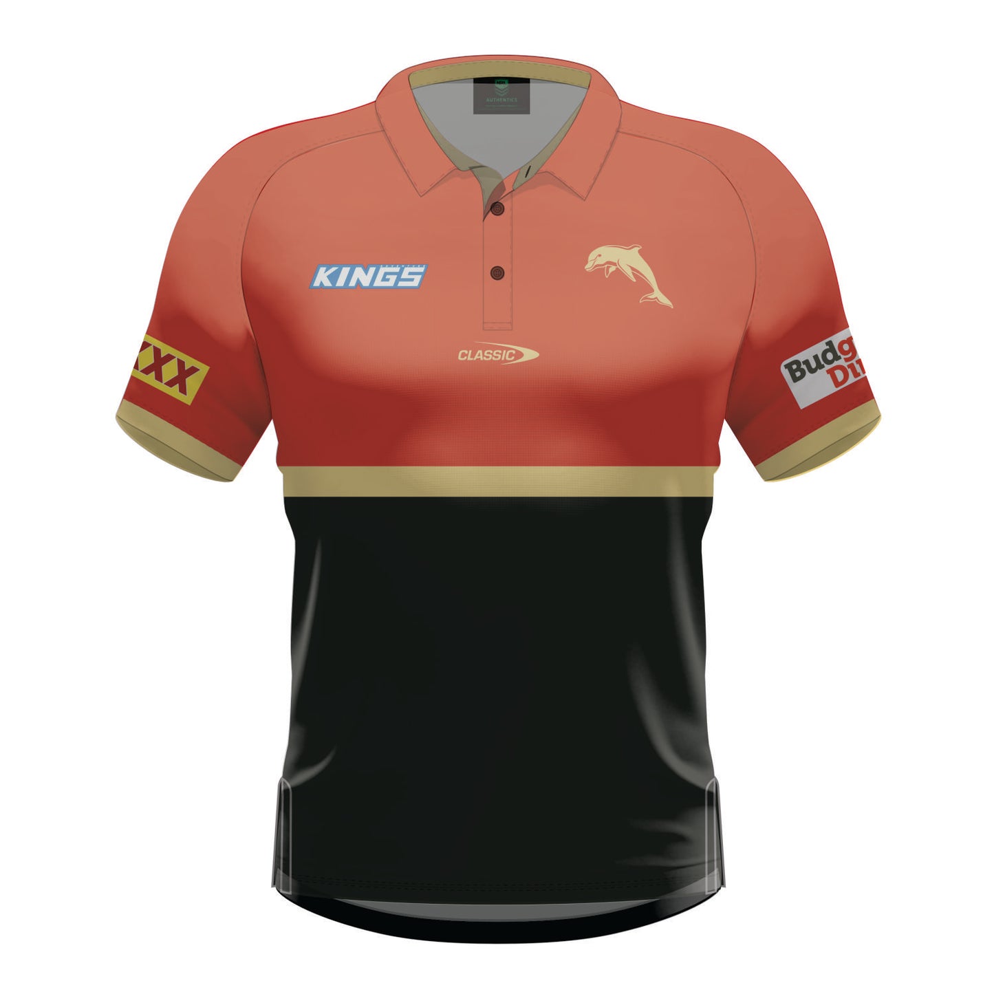 Dolphins 2024 Mens Media Polo