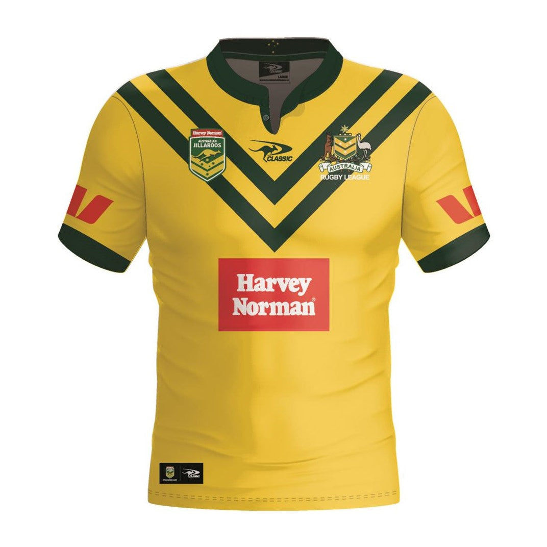 Australian Jillaroos 2024 Mens Home Jersey