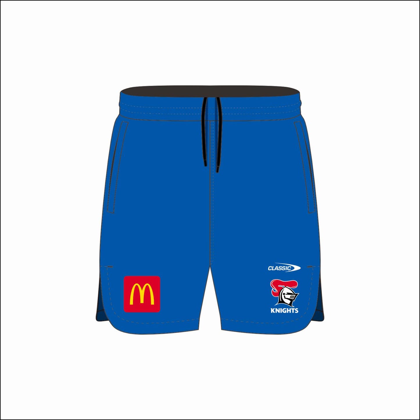 Newcastle Knights 2025 Mens Training Shorts