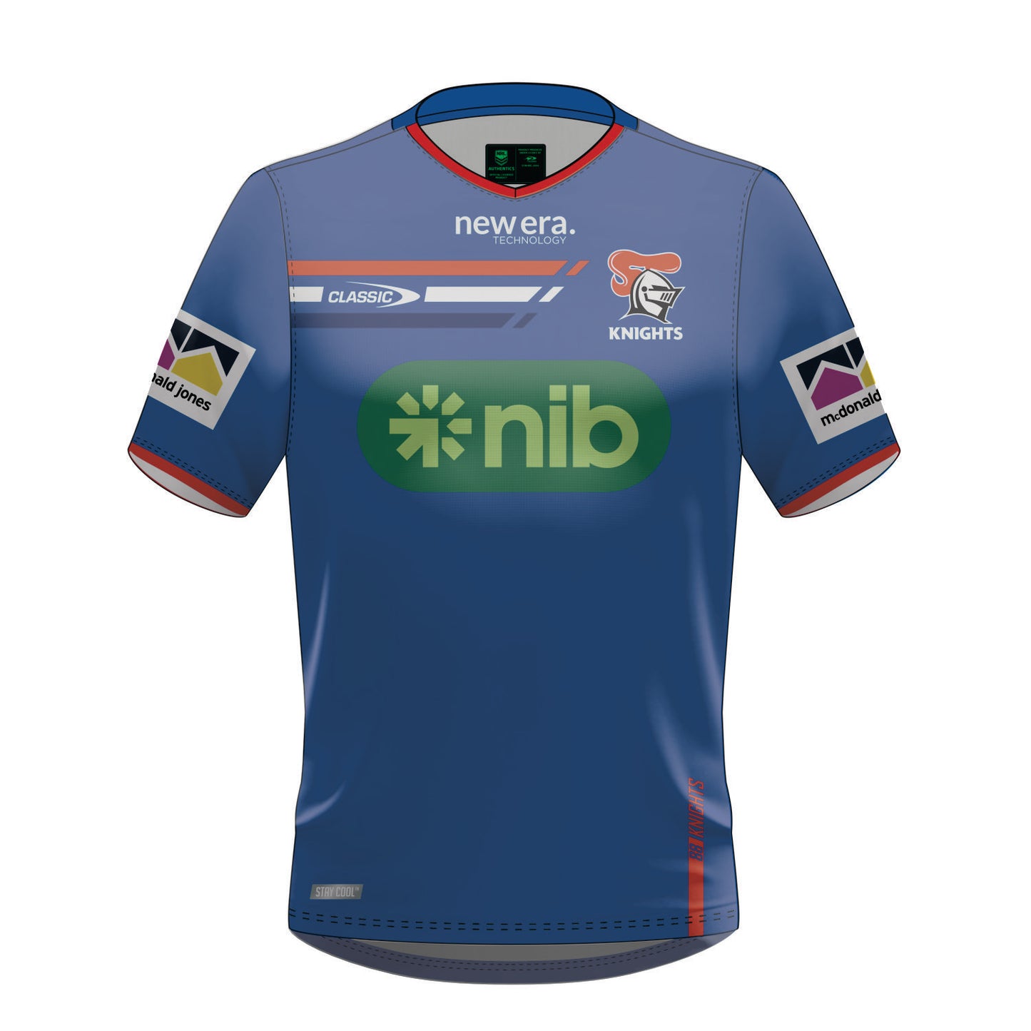 Newcastle Knights 2024 Mens Training Tee