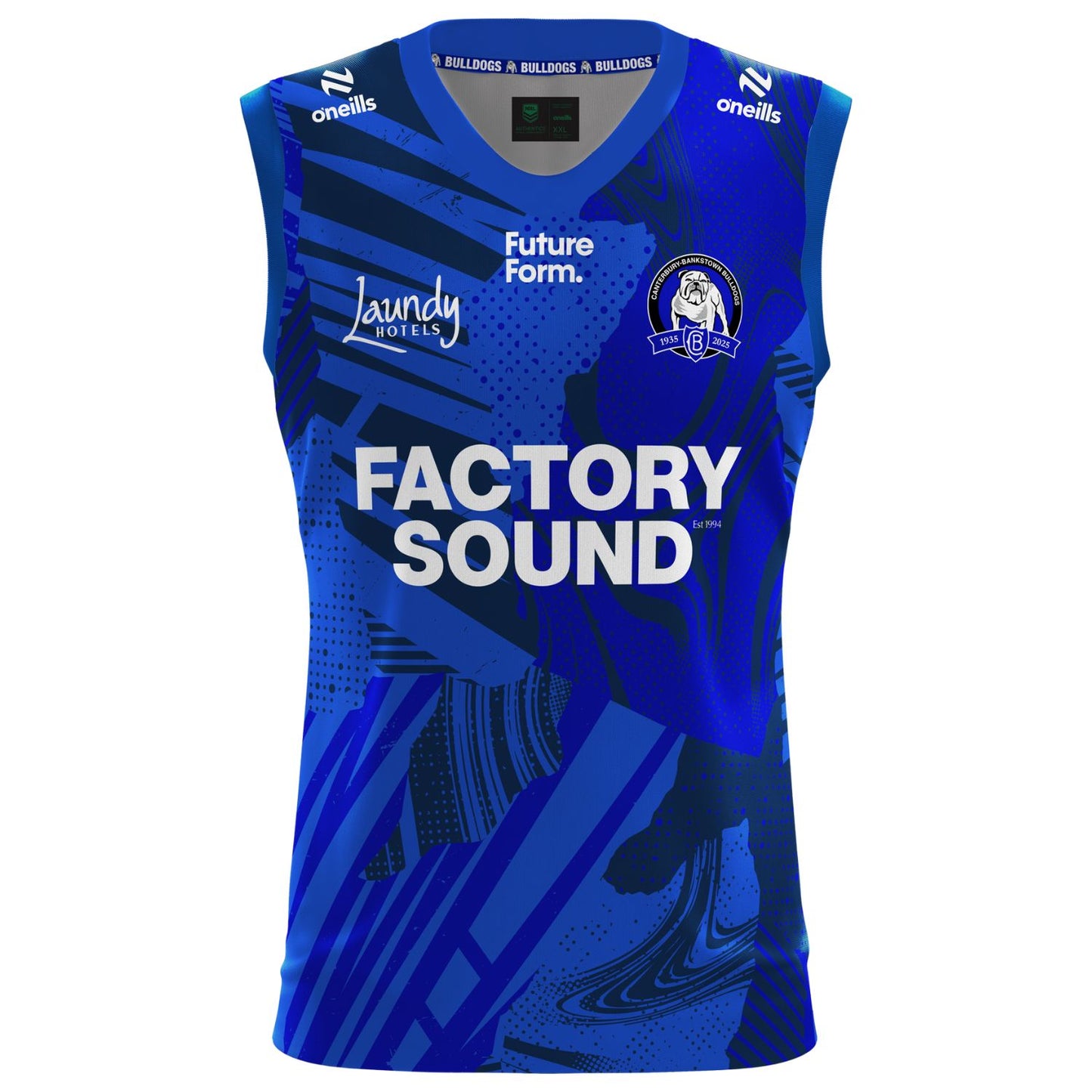 Canterbury-Bankstown Bulldogs 2025 Mens Training Singlet