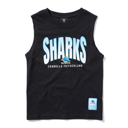 Cronulla-Sutherland Sharks Youth Muscle Tank