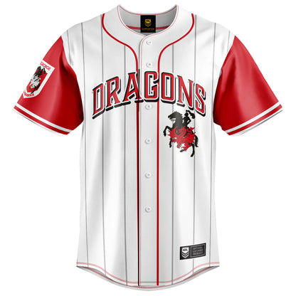 St. George-Illawarra Dragons Mens Slugger Baseball Shirt