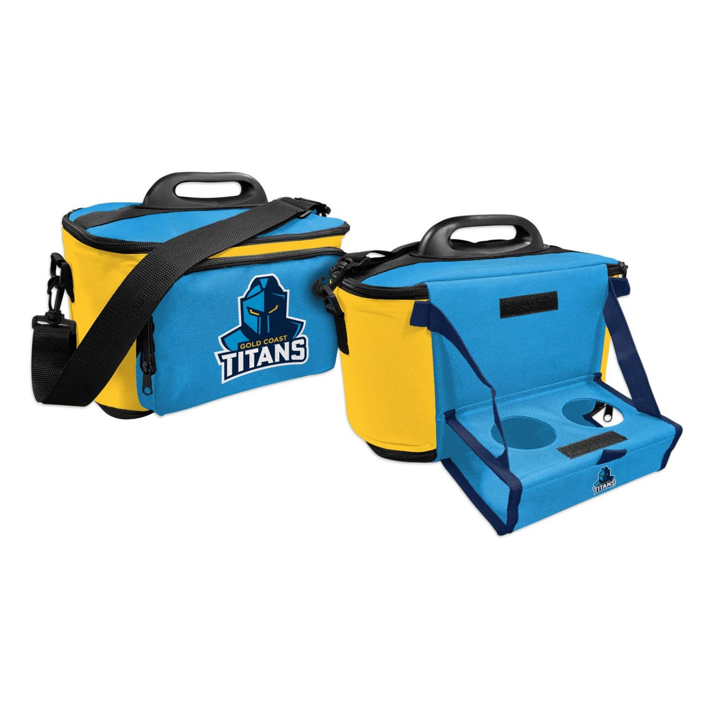 Gold Coast Titans Cooler Bag with Tray