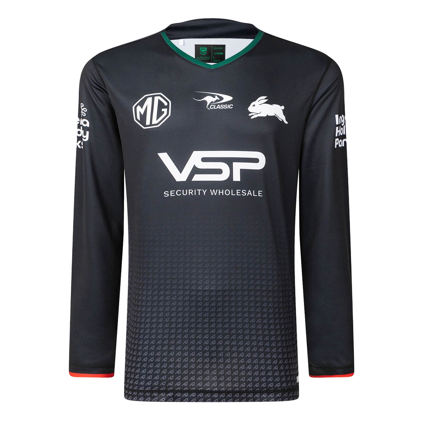 South Sydney Rabbitohs 2025 Mens Long Sleeve Training T-shirt