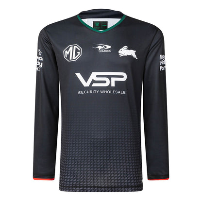 South Sydney Rabbitohs 2025 Mens Long Sleeve Training T-shirt - View 1