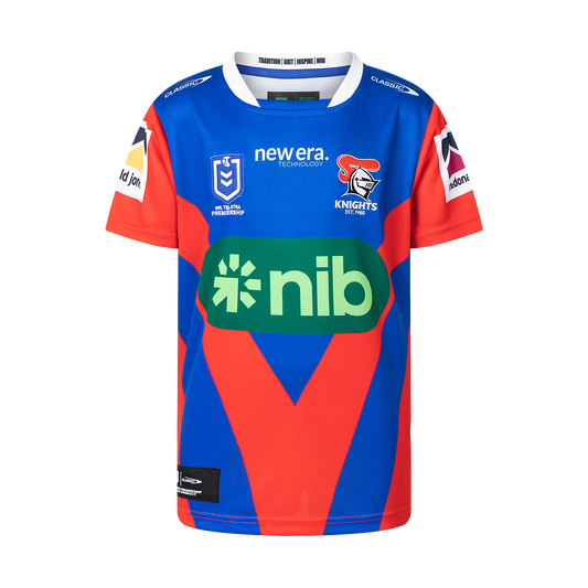 Newcastle Knights 2025 Youth Home Jersey