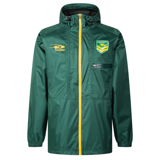 Australian Kangaroos 2024 Mens Wet Weather Jacket