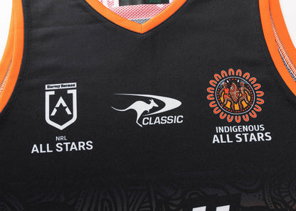 All Stars 2025 Indigenous Mens Training Singlet - View 4