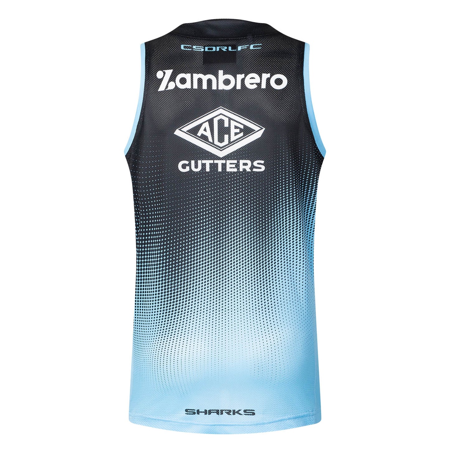 Cronulla-Sutherland Sharks 2025 Mens Training Singlet