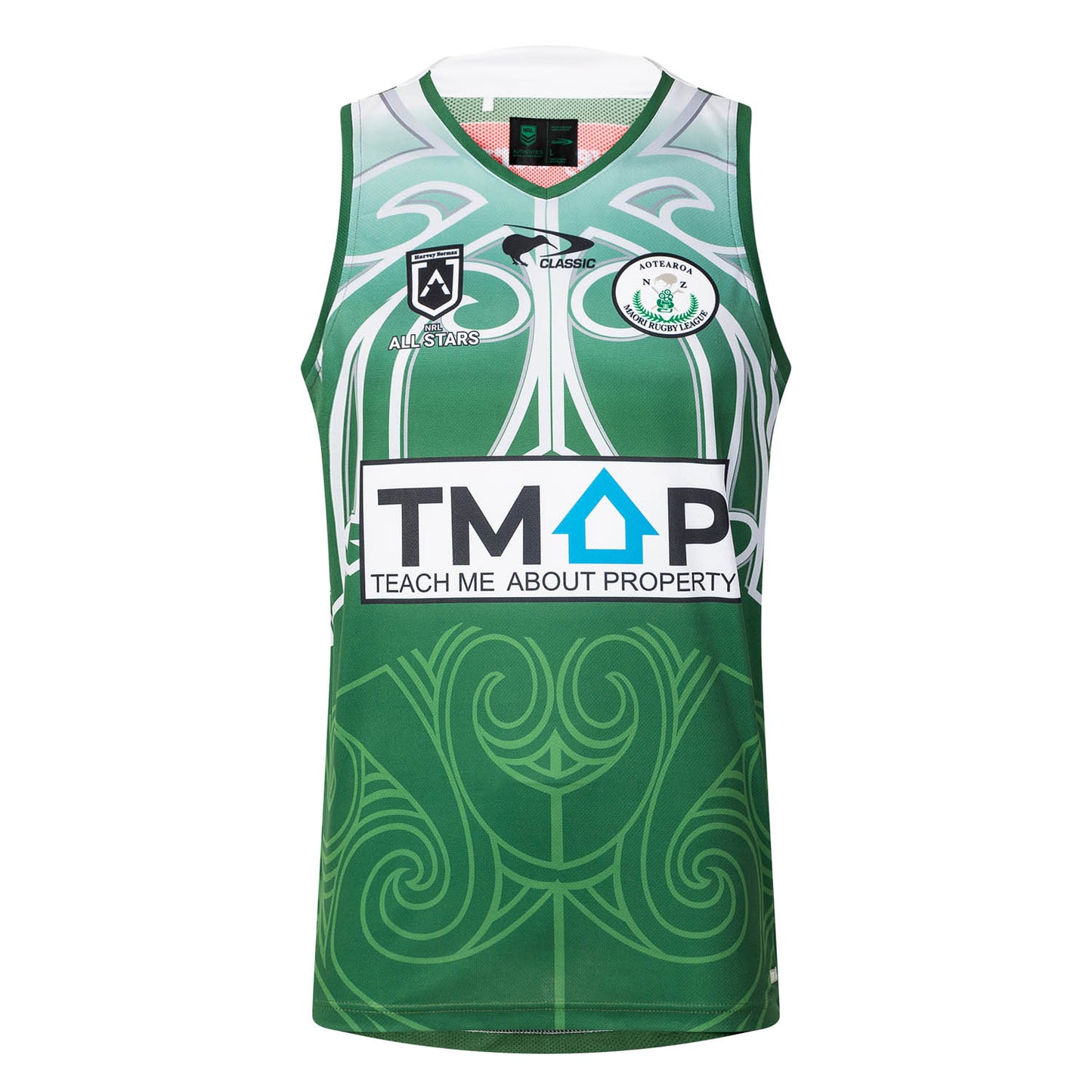 All Stars 2025 Māori Mens Training Singlet