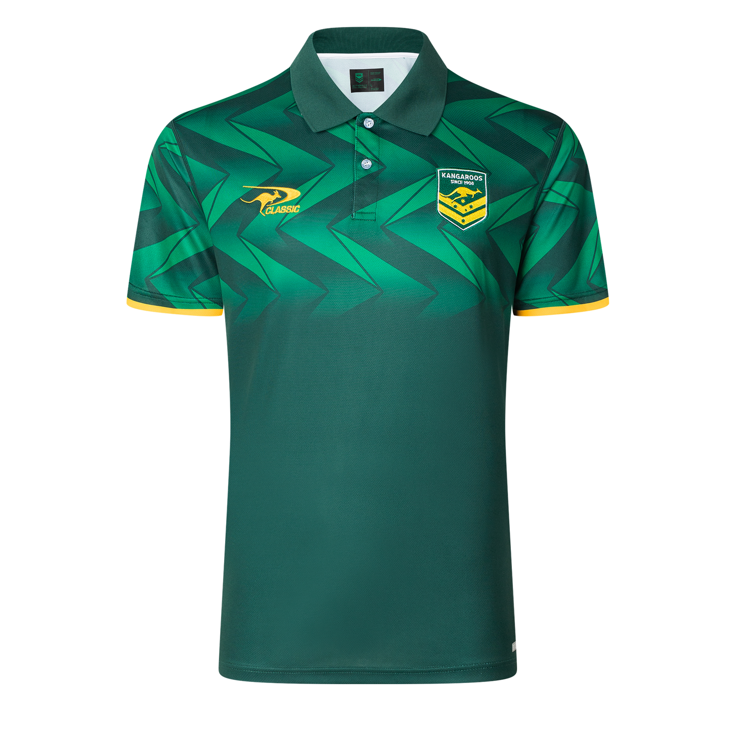 Australian Kangaroos 2024 Mens Media Polo