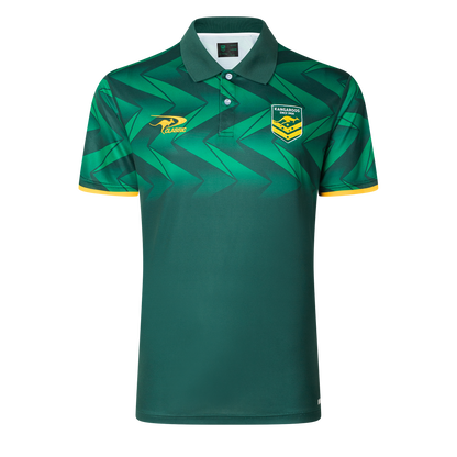 Australian Kangaroos 2024 Mens Media Polo