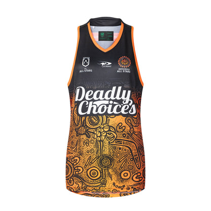 All Stars 2025 Indigenous Womens Singlet - View 1