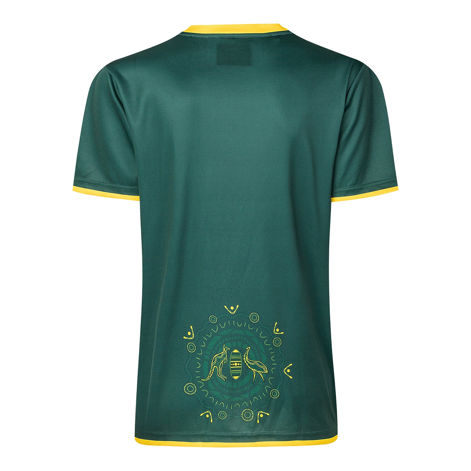 Men's Australian Kangaroos 2025 Third Authentic Indigenous Training Shirt