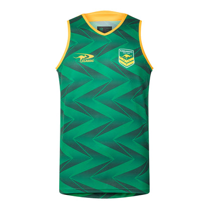 Australian Kangaroos 2024 Mens Pro Training Singlet