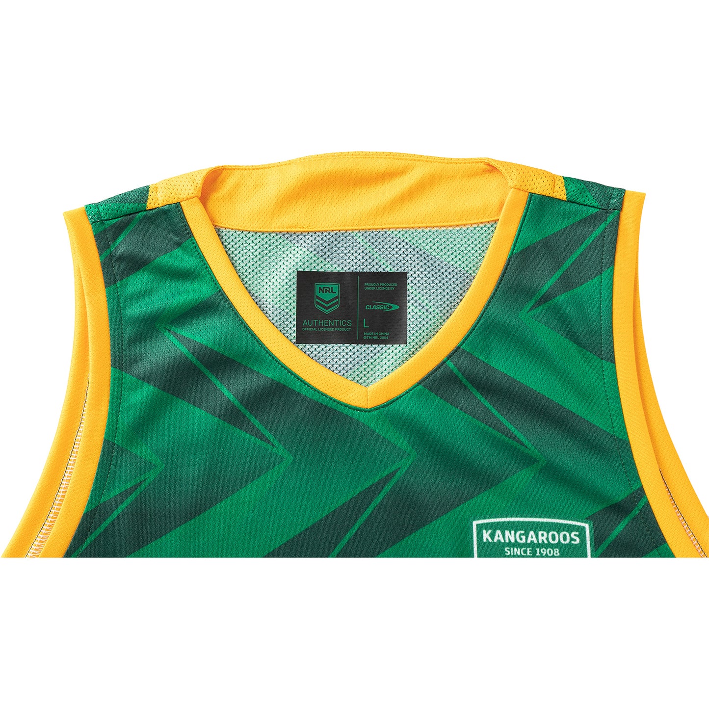 Australian Kangaroos 2024 Mens Pro Training Singlet