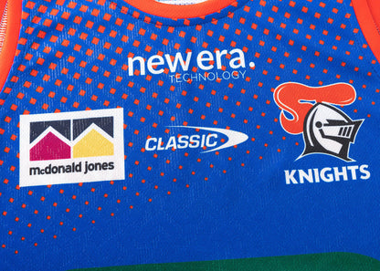 Newcastle Knights 2025 Mens Training Singlet - View 4