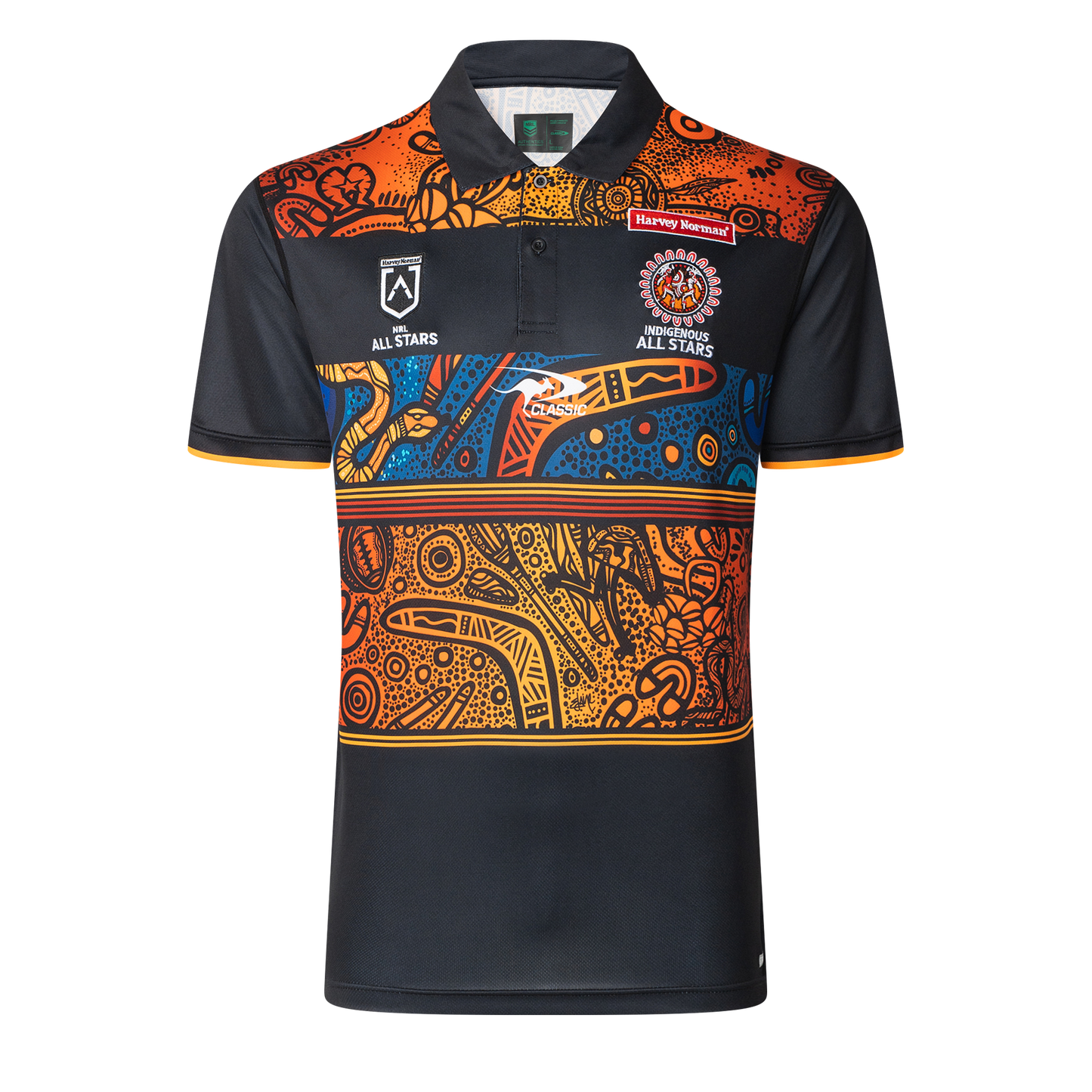 All Stars 2025 Indigenous Mens Polo