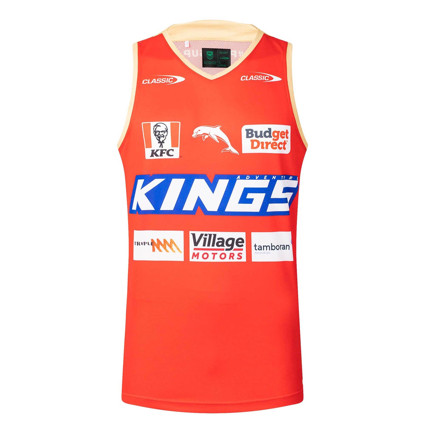 Dolphins 2025 Mens Training Singlet