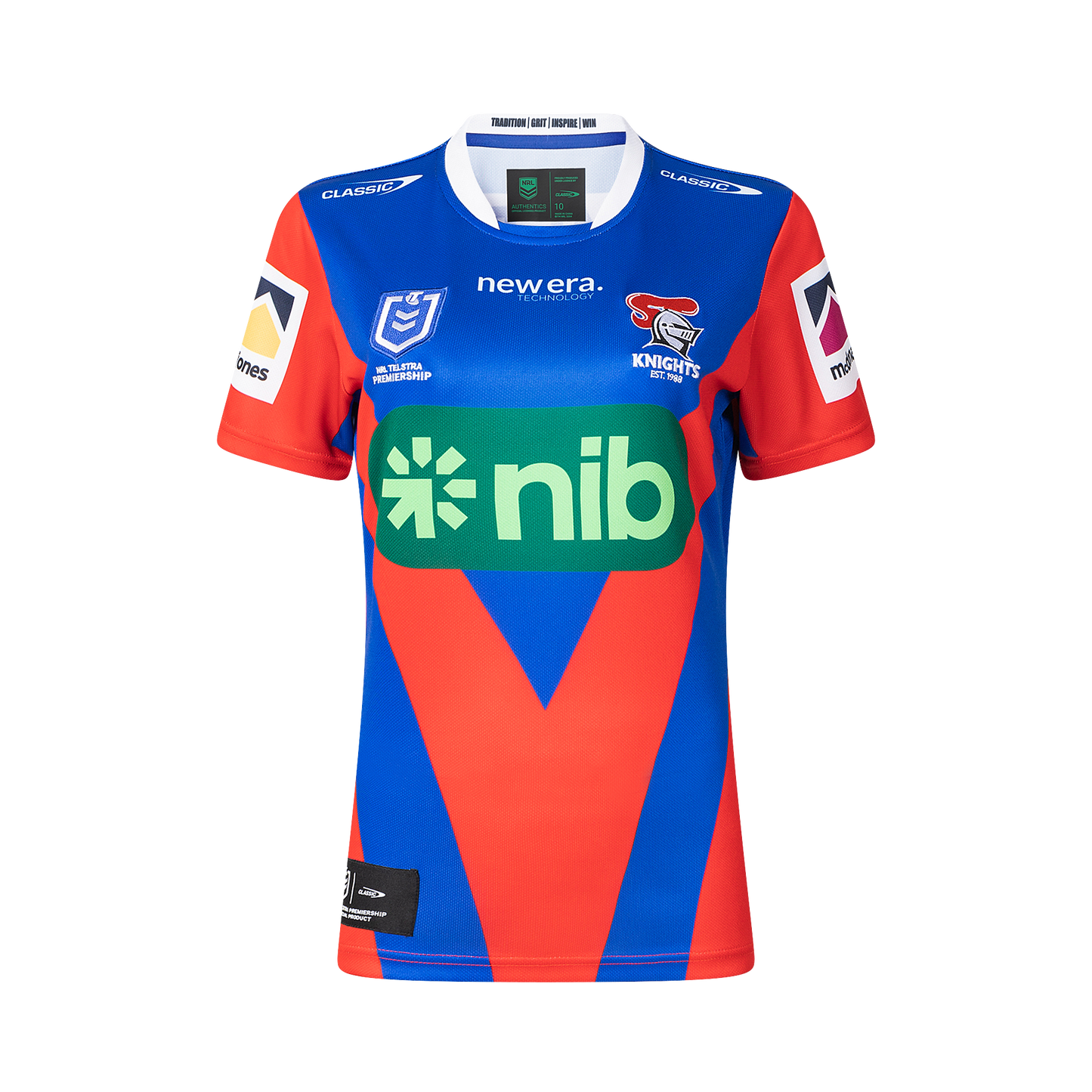 Newcastle Knights 2025 Womens Home Jersey