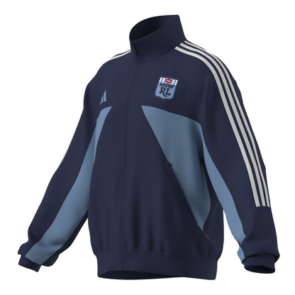 NSW Blues 2025 Mens Tiro Zip Through Jacket - View 7