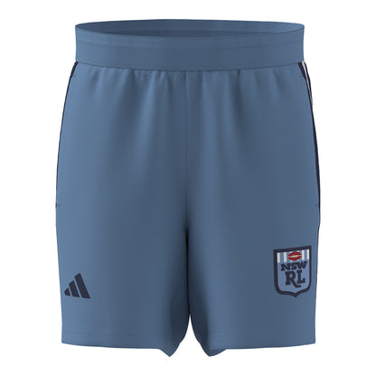 NSW Blues 2025 Mens Tiro Shorts - View 3