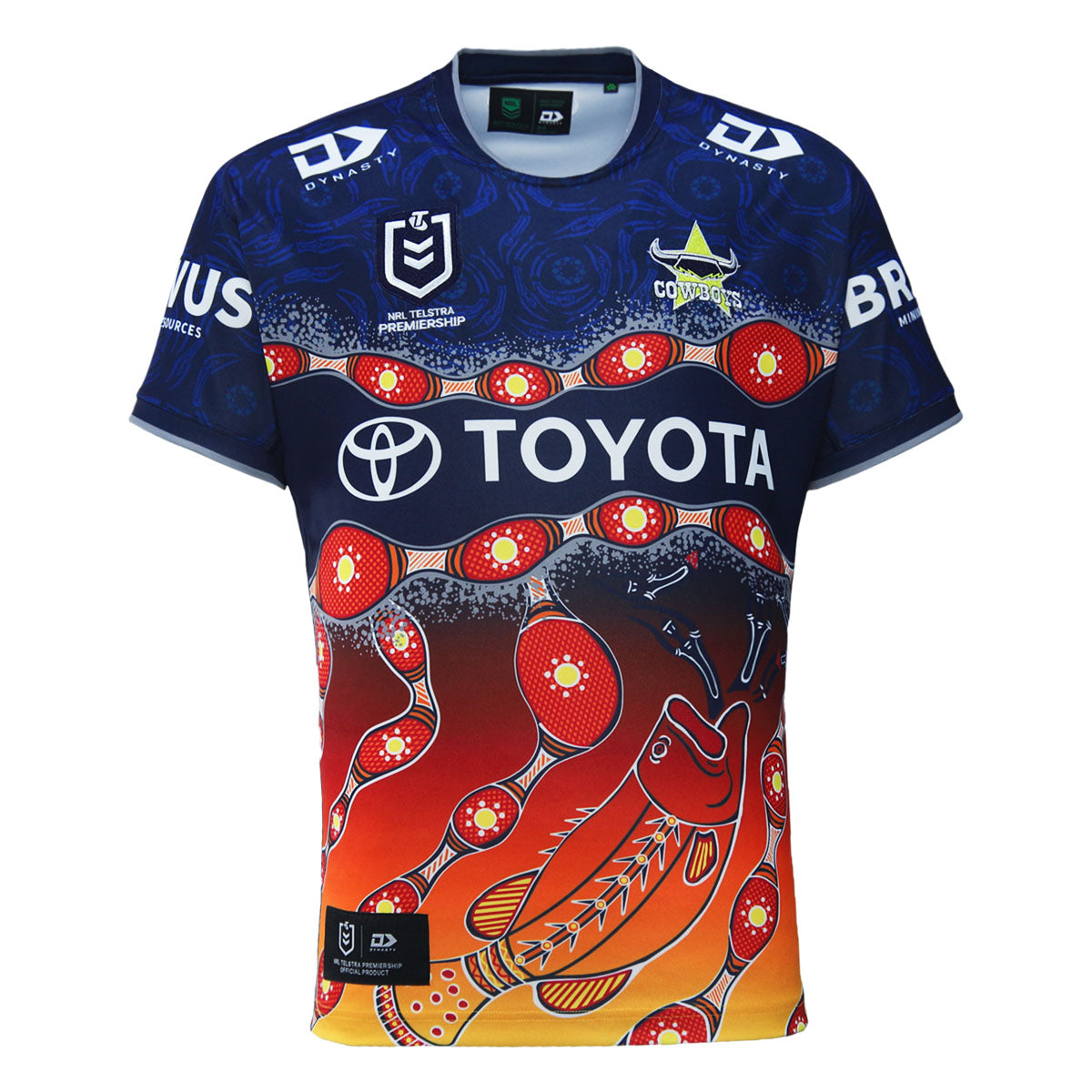 North Queensland Cowboys 2024 Mens Replica Indigenous Jersey