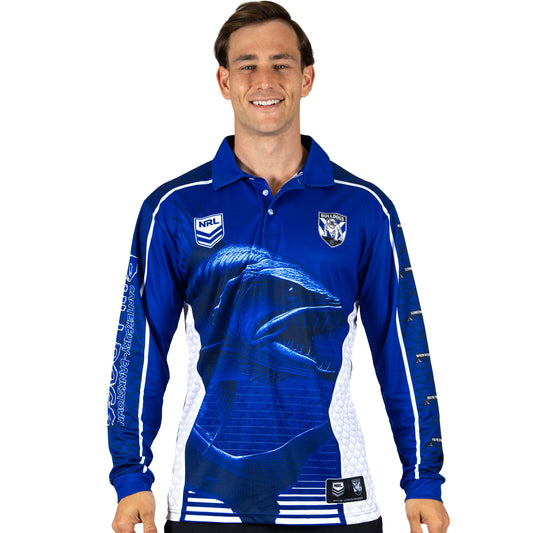 Canterbury-Bankstown Bulldogs Mens Barracuda Fishing Shirt