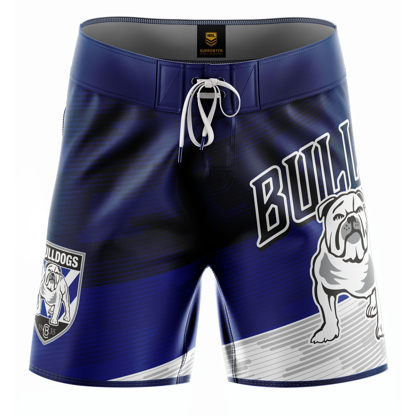 Canterbury-Bankstown Bulldogs Mens Barrel Board Shorts