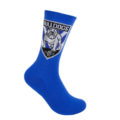 Canterbury-Bankstown Bulldogs Icons Sneaker Sock 2 Pack