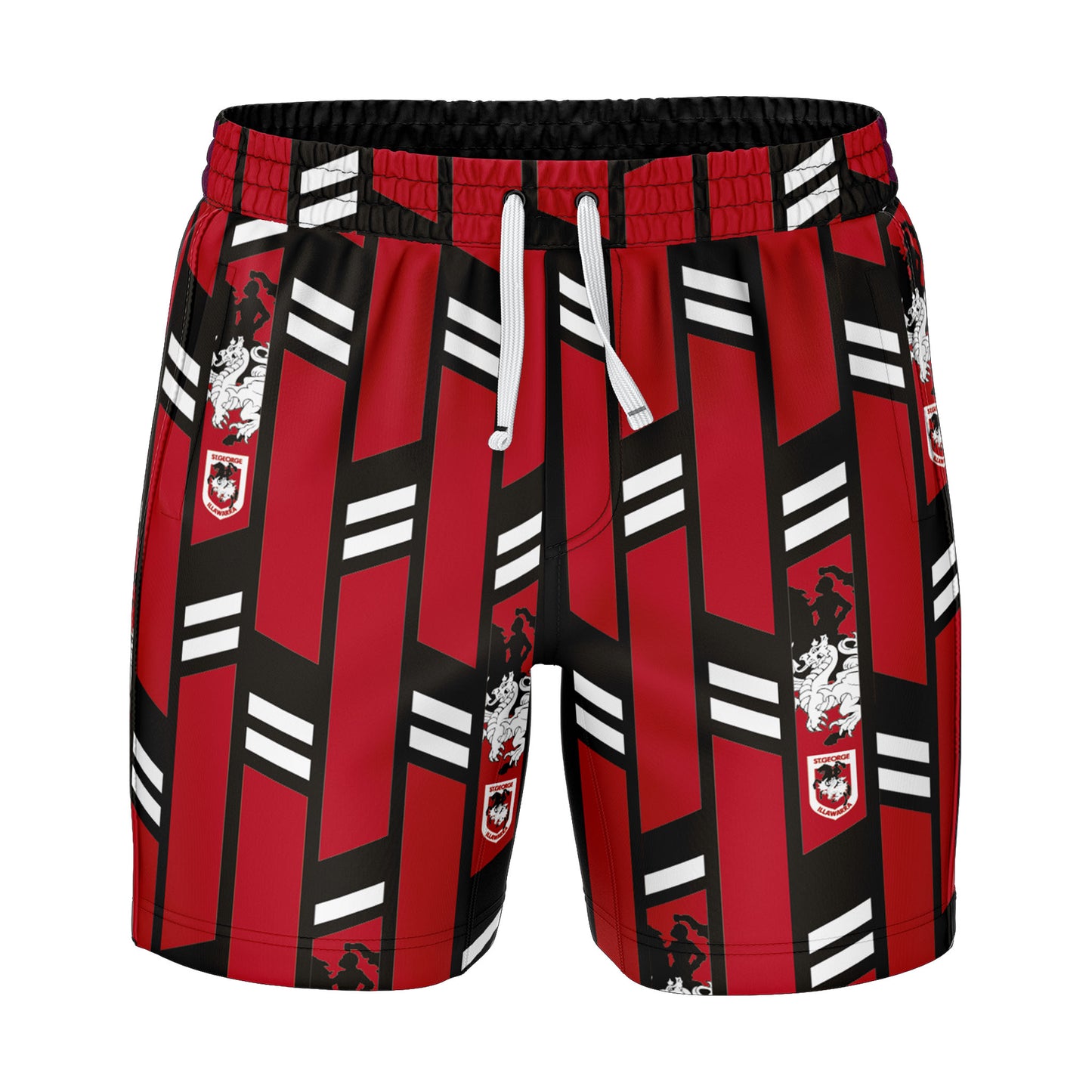 St. George-Illawarra Dragons Mens Riviera Volley Swim Shorts