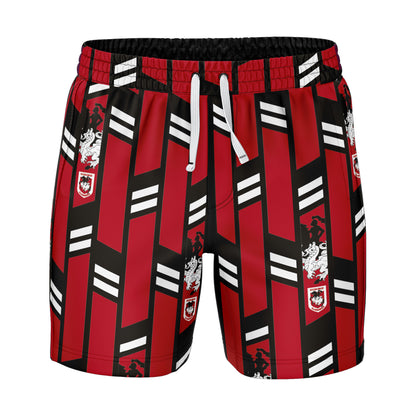 St. George-Illawarra Dragons Mens Riviera Volley Swim Shorts