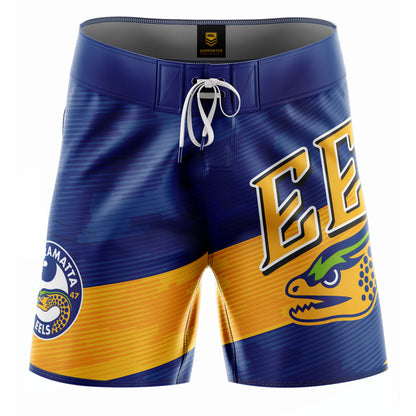 Parramatta Eels Mens Barrel Board Shorts