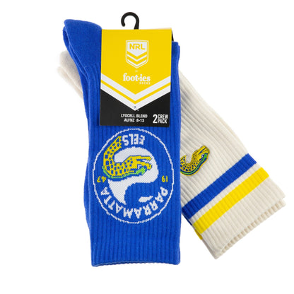 Parramatta Eels Icons Sneaker Sock 2 Pack