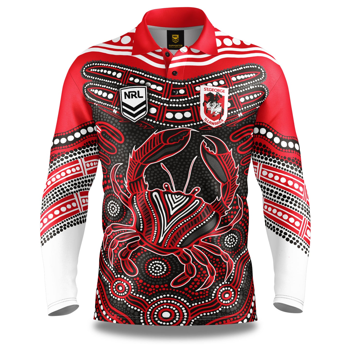 St. George-Illawarra Dragons Mens Karumba Fishing Shirt