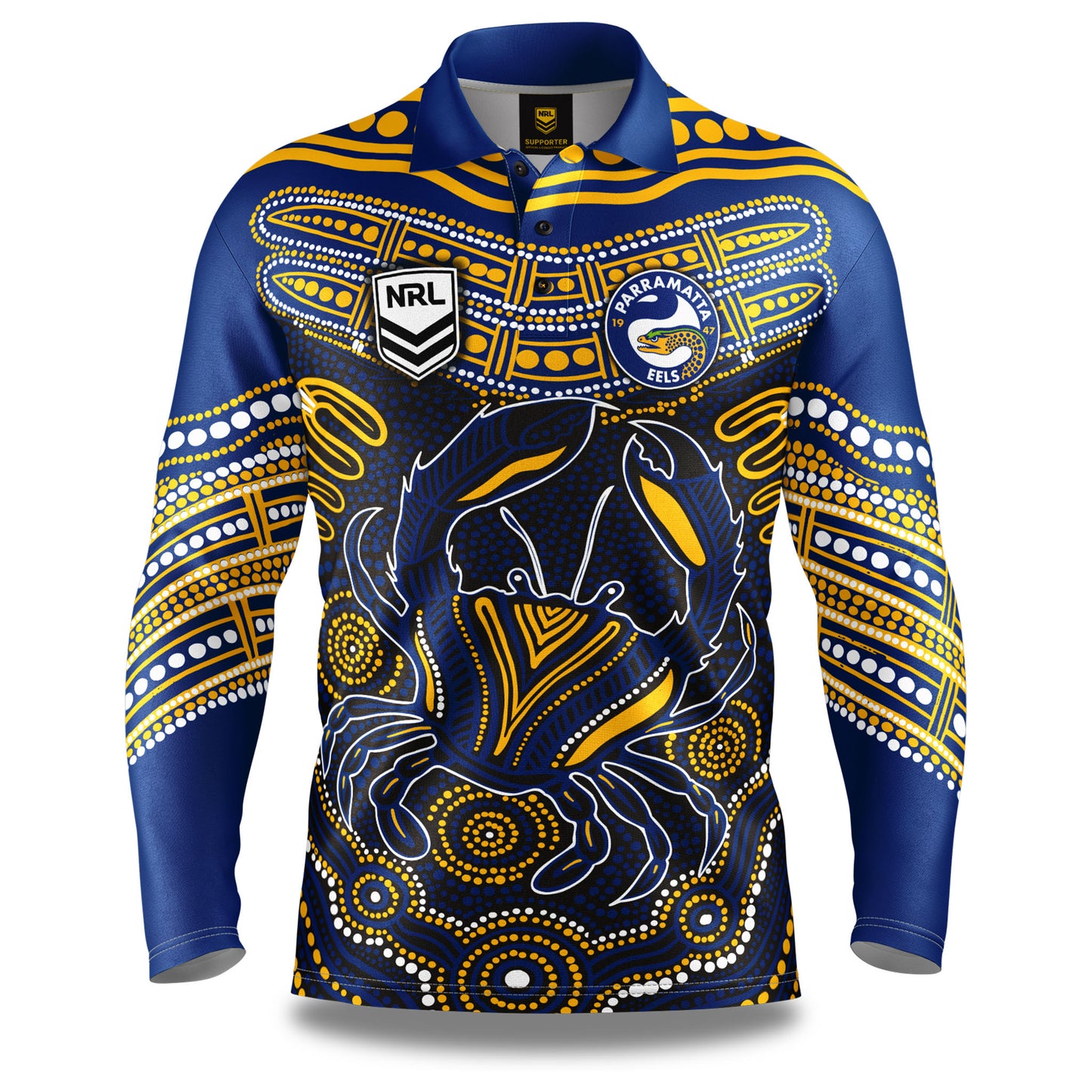 Parramatta Eels Mens Karumba Fishing Shirt